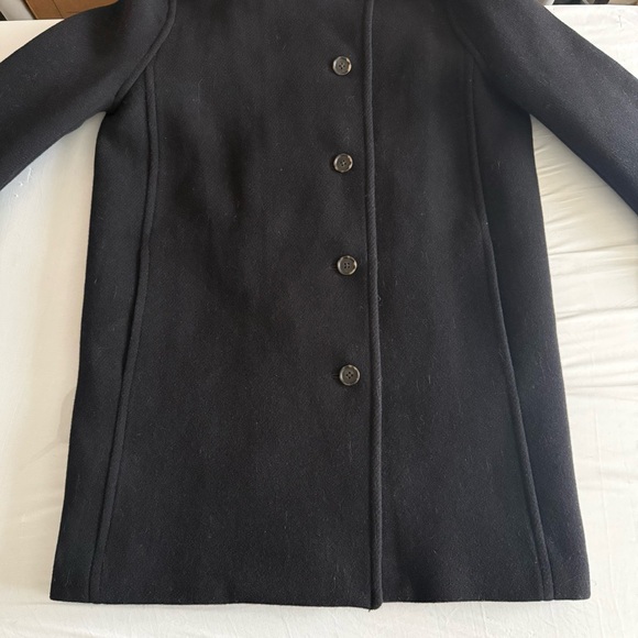 J Crew Nello Gori Wool Blend Villa Cocoon Coat Italian Stadium Cloth Size 2P - Picture 5 of 15